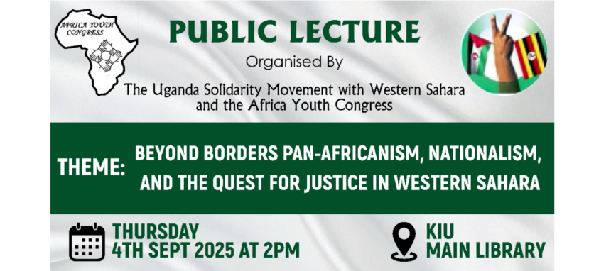 zxdcgfhjk Declaración de Kampala: Panafricanismo, nacionalismo y justicia para el Sáhara Occidental – Congreso de la Juventud Africana