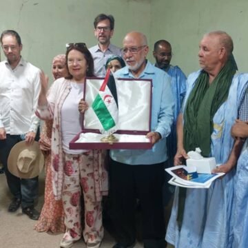 Delegación parlamentaria sueca recibida en la sede del Consejo Nacional Saharaui | Sahara Press Service (SPS)