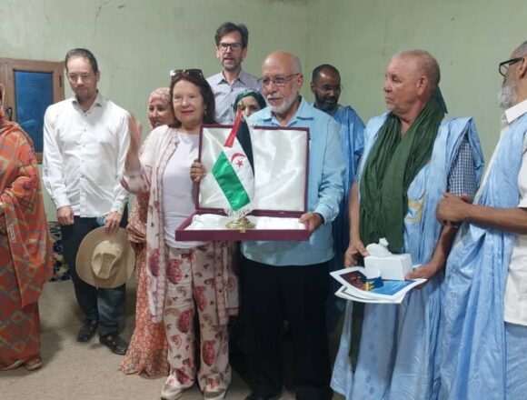 14146f25-8923-497d-8423-b1a8a60d64c3 Delegación parlamentaria sueca recibida en la sede del Consejo Nacional Saharaui | Sahara Press Service (SPS)