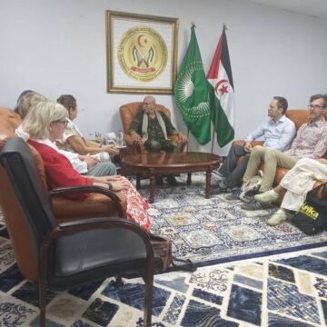Recibe presidente Brahim Gali una delegación sueca | Sahara Press Service (SPS)