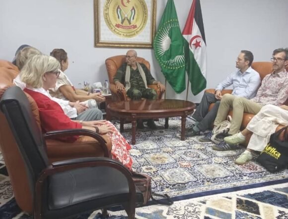 Recibe presidente Brahim Gali una delegación sueca | Sahara Press Service (SPS)