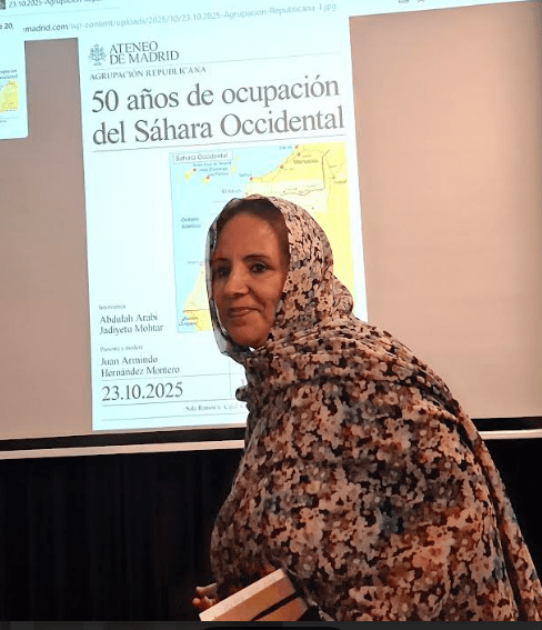 50-anos-captura.6png.7png Delegada del Polisario reprocha a los partidos políticos que no reclamen la autodeterminación del Sáhara Occidental – Contramutis