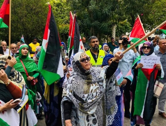 Se celebra concentración en Argelia para condenar los intentos de socavar los derechos del pueblo saharaui