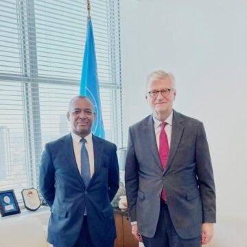 91e1d090-ddf4-4bcf-8f1a-2346013c10ce El Representante del Frente POLISARIO en la ONU y Coordinador con la MINURSO se reúne con el Secretario General Adjunto de Operaciones de Mantenimiento de la Paz de la ONU | Sahara Press Service (SPS)