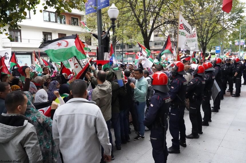 PP y EH-Bildu, juntos por el Sáhara: insólita imagen en las calles de Bilbao – Ecuador Etxea