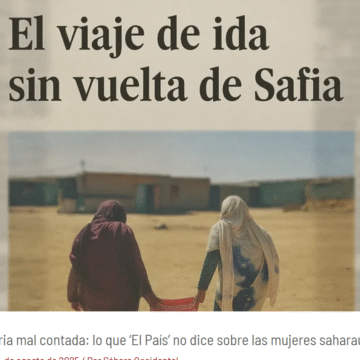 asdfgvb Safía regresa a España: cuando un caso personal se usa para atacar al pueblo saharaui