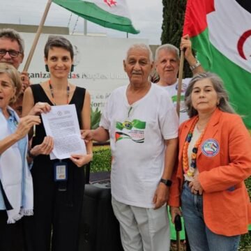 entrega Vigilia ante la ONU en Brasilia apoya derecho del pueblo saharaui a la autodeterminación | Sahara Press Service (SPS)