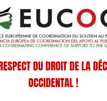 El presidente de la Task Force EUCOCO, Pierre Galland, denuncia la posición de Bélgica respecto al Sáhara Occidental