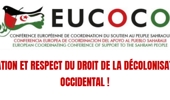 gredfgh El presidente de la Task Force EUCOCO, Pierre Galland, denuncia la posición de Bélgica respecto al Sáhara Occidental
