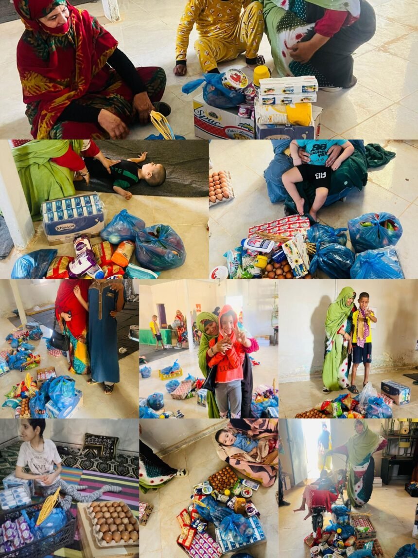 Ajuda als Pobles, con los colectivos más vulnerables, dentro del refugio de Tinduf – ONG Ajuda als pobles