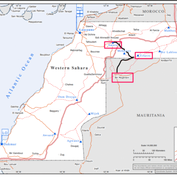 qwsdfewqesdfeqwrdfg Brahim Ghali dénonce une nouvelle escalade marocaine : la route Smara–Mauritanie qui remet en cause le statu quo au Sahara Occidental
