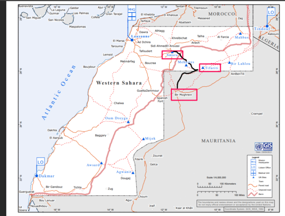 qwsdfewqesdfeqwrdfg Brahim Ghali dénonce une nouvelle escalade marocaine : la route Smara–Mauritanie qui remet en cause le statu quo au Sahara Occidental