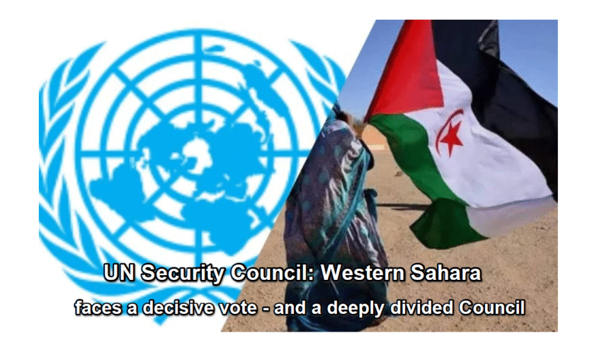 UN Security Council: Western Sahara faces a decisive vote — and a deeply divided Council
