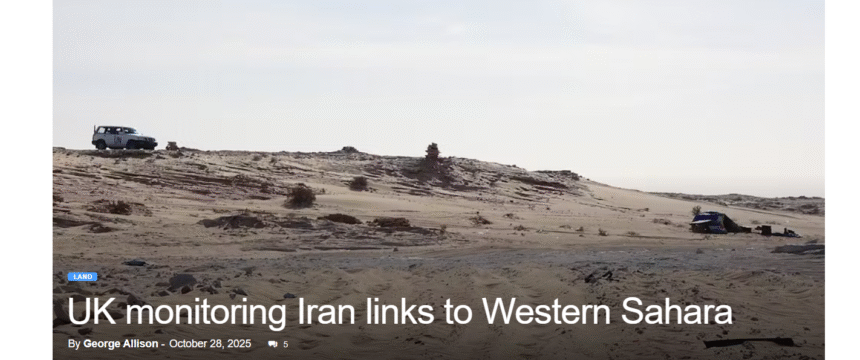 Cámara de los Lores del Reino Unido: es MENTIRA que el Frente Polisario reciba ayuda de Irán