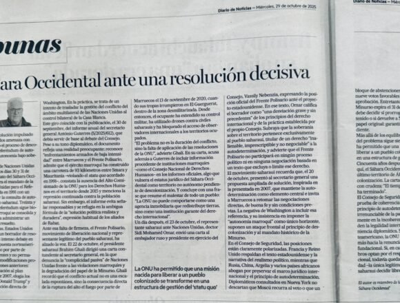 thumbnail_IMG_2880 El Sáhara Occidental ante una resolución decisiva – Carlos Cristóbal en Noticias de Navarra