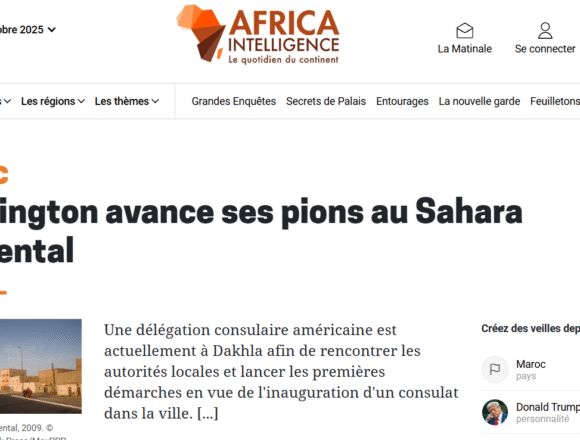 wasdfswaesd Trump défie le droit international : Washington prépare un “consulat” au Sahara occupé pour légitimer l’occupation marocaine