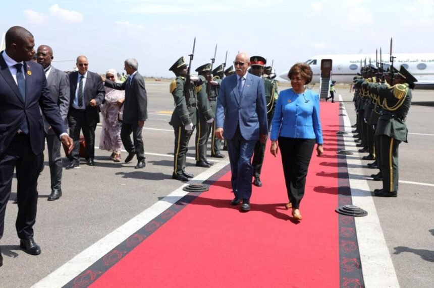 El Jefe de Estado llega a Luanda para participar en las celebraciones del 50.º aniversario de la independencia de Angola  | Sahara Press Service (SPS)