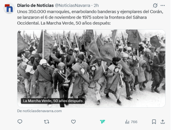 5rtyu56734567 LECTURA CRÍTICA DEL ARTÍCULO DE NOTICIAS DE NAVARRA SOBRE LA MARCHA VERDE: LO QUE SE DICE… Y LO QUE NO
