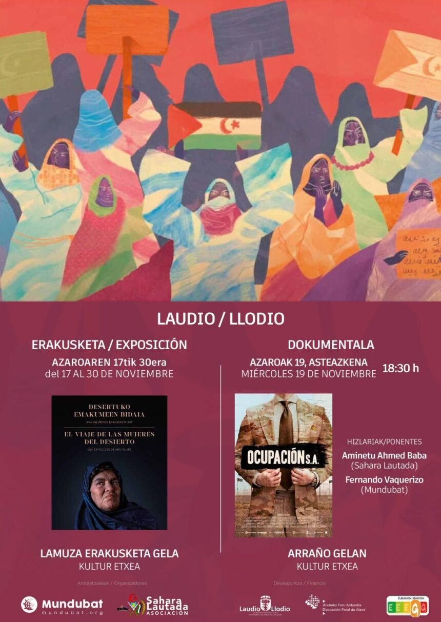 Álava – Laudio visibiliza la historia de la lucha feminista saharaui