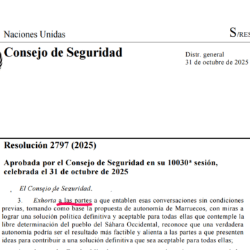 ASDFDEAWSDFW (1) Publicación de la Resolución 2797: de “las dos partes” a “las partes” – Marruecos empuja a la ONU a rescribir el conflicto del Sahara Occidental