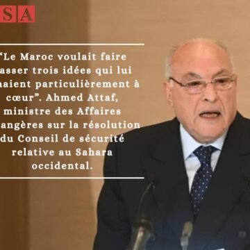 Sahara occidental : « l’Algérie était à deux doigts de voter pour la résolution »