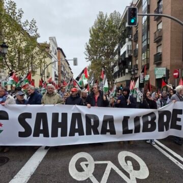 El grito de un «Sáhara Libre» vuelve a llenar las calles de Madrid