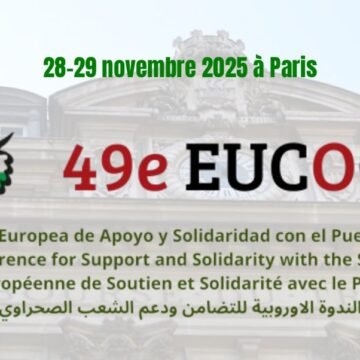 EUCOCO Paris | Ubbi Bachraya habla de la batalla legal del Frente POLISARIO por los recursos naturales saharauis | Sahara Press Service (SPS)