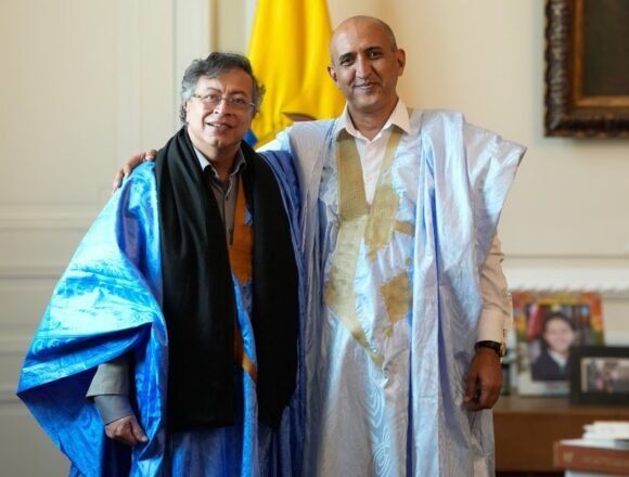 G6xEyxRWoAAklct Gustavo Petro, invitado a visitar los campamentos saharauis, reafirma su apoyo al derecho de autodeterminación del pueblo saharaui