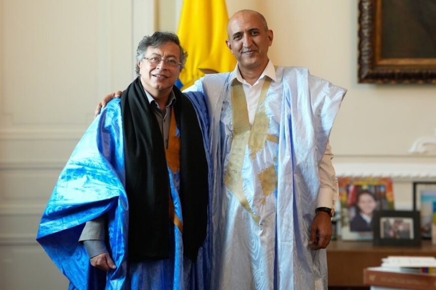 Gustavo Petro, invitado a visitar los campamentos saharauis, reafirma su apoyo al derecho de autodeterminación del pueblo saharaui