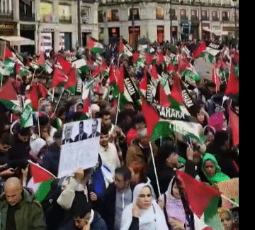 En el 50º aniversario de los Acuerdos de Madrid, la diáspora saharaui en España se MANIFIESTA por la autodeterminación del Sáhara Occidental 