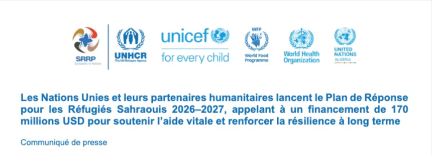 Cincuenta años de exilio y ninguna solución política: la ONU pide fondos para sostener la vida de un pueblo abandonado por la comunidad internacional