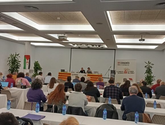 UGTSARIO participa en el 7º Congreso Intersindical en Valencia | Sahara Press Service (SPS)