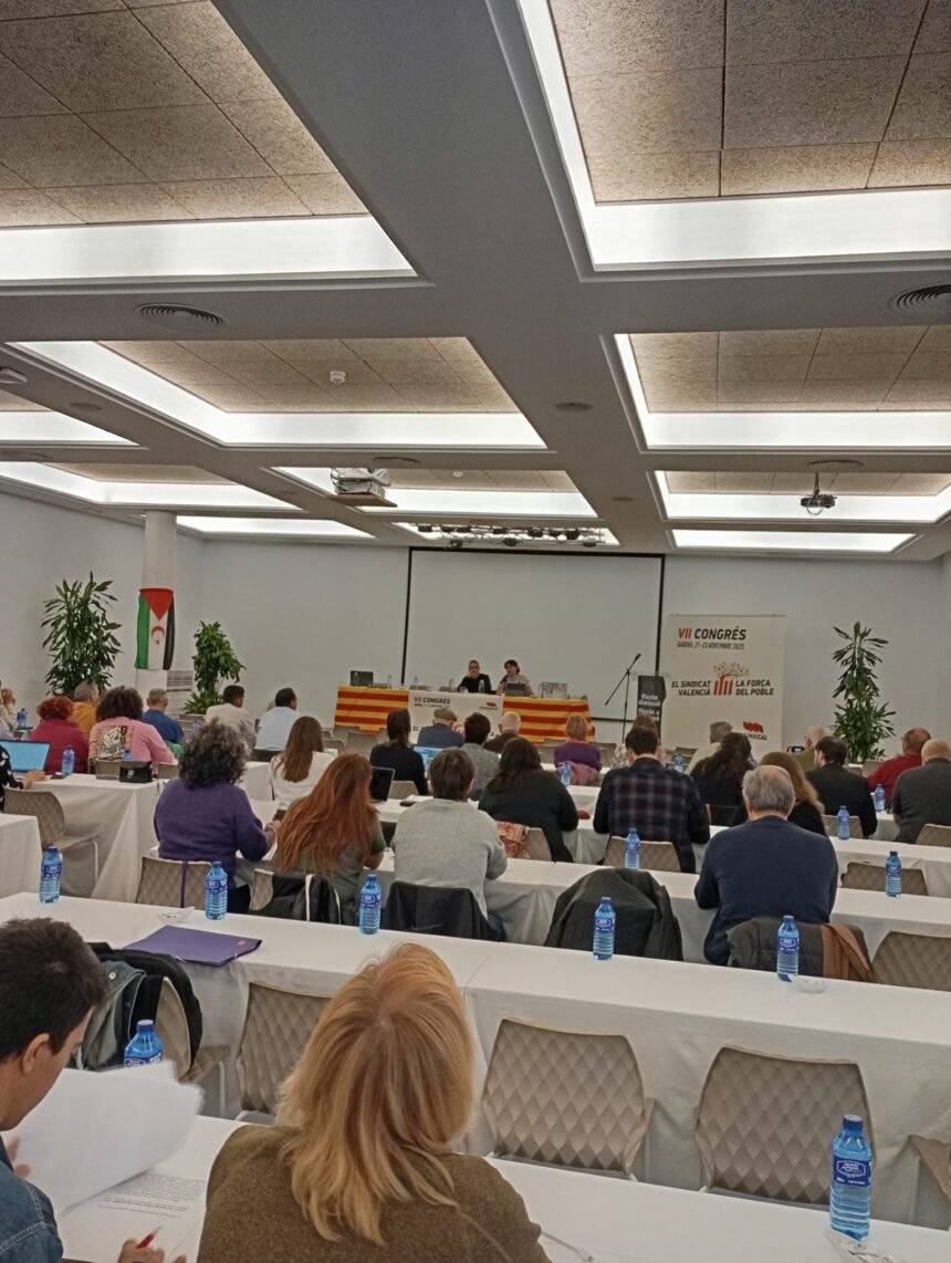 UGTSARIO participa en el 7º Congreso Intersindical en Valencia | Sahara Press Service (SPS)