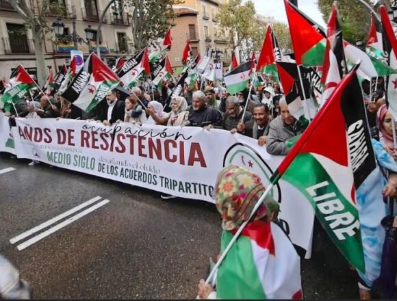 La responsabilidad de España y el rechazo a Sánchez centran la masiva manifestación por el Sáhara Occidental – Contramutis