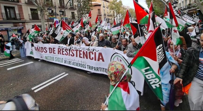 La responsabilidad de España y el rechazo a Sánchez centran la masiva manifestación por el Sáhara Occidental – Contramutis