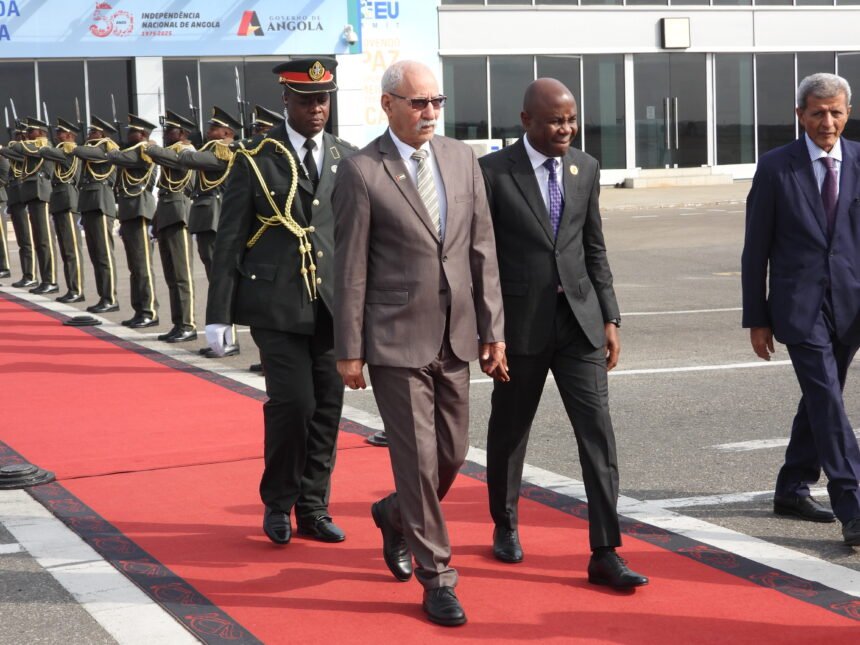 Concluye el Presidente de la República su visita a Angola | Sahara Press Service (SPS)