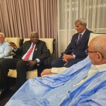 e7a8e679-b5df-4a36-a9db-6bf768887fd1 El Presidente Ghali conversa con su homólogo de Angola | Sahara Press Service (SPS)