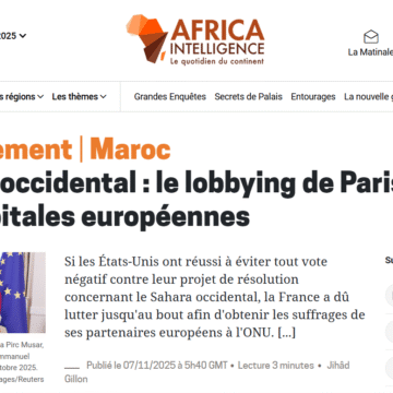Sahara Occidental: el lobby francés en la ONU y el juego sucio contra el derecho saharaui