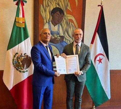 embajador_rasd-mexico Nuevo embajador de la RASD en México presenta las copias de estilo de sus Cartas Credenciales | Sahara Press Service (SPS)