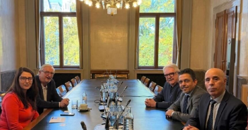 fa7dff64-7012-4d20-97c1-4ec16413e83b Delegación del Frente POLISARIO se reúne con miembros del parlamento austríaco | Sahara Press Service (SPS)