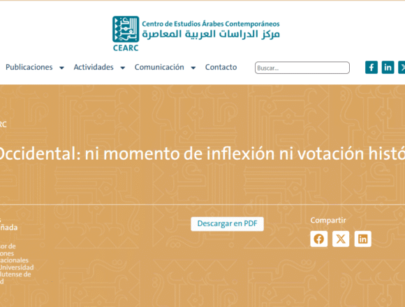 Sáhara Occidental: ni momento de inflexión ni votación histórica – Por Isaías Barreñada Bajo en Comentario CEARC