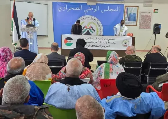 hmt_3wertyhjk En el 50º aniversario del Parlamento saharaui, Ghali renueva el compromiso del Frente Polisario con una solución basada en la autodeterminación