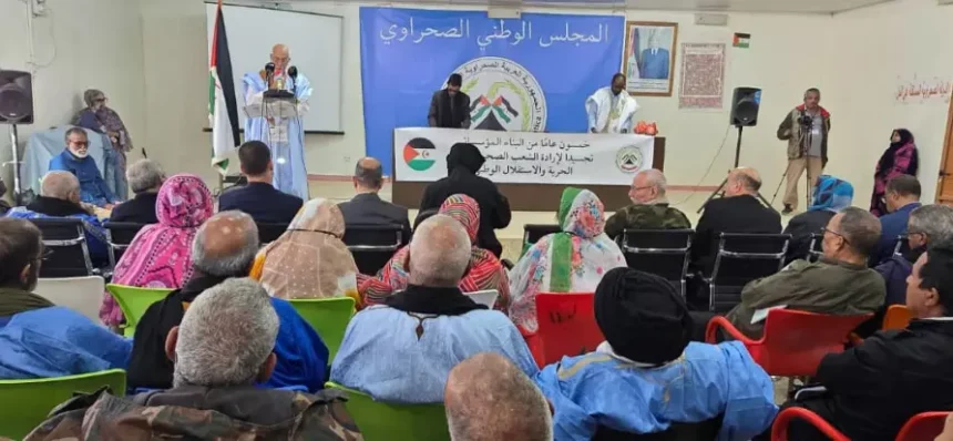 hmt_3wertyhjk En el 50º aniversario del Parlamento saharaui, Ghali renueva el compromiso del Frente Polisario con una solución basada en la autodeterminación