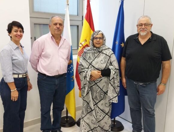 la_ministra_de_cooperacion_de_la_republica_arabe_saharaui_democratica_rasd_fatma_mehdi Ministra de Cooperación saharaui agradece la solidaridad histórica de Canarias