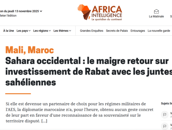 qwerqwqrqewr El fracaso de la diplomacia de Marruecos en el Sahel