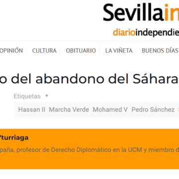 qwertyguhjk Cincuentenario del abandono del Sáhara Español – José Antonio Yturriaga en SevillaInfo