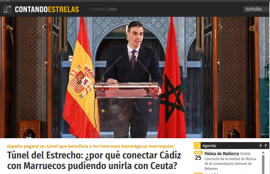 España impulsa un túnel con Marruecos que refuerza los intereses de Rabat y reabre el debate estratégico del Estrecho