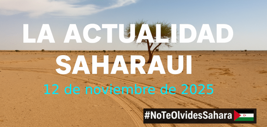 sdfewedsfwqedsw Noticias del SAHARA OCCIDENTAL – 12/11/2025 – La Actualidad Saharaui