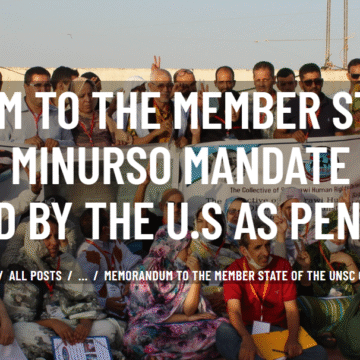 sdfgeewrsdfesdrfg CODESA analiza la Resolución 2797 (2025) del Consejo de Seguridad y alerta sobre los riesgos para el derecho a la autodeterminación saharaui