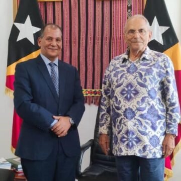 El embajador saharaui entrega carta del presidente de Timor-Leste al presidente saharaui | Sahara Press Service (SPS)